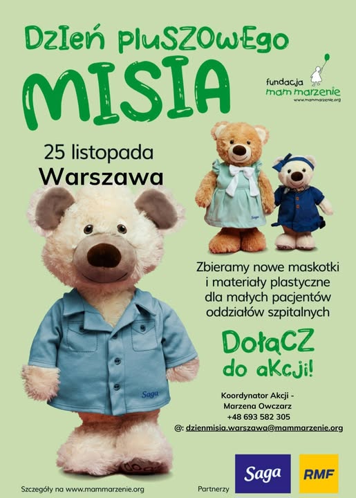 Zdjęcie do wpisu: DZIEŃ PLUSZOWEGO MISIA