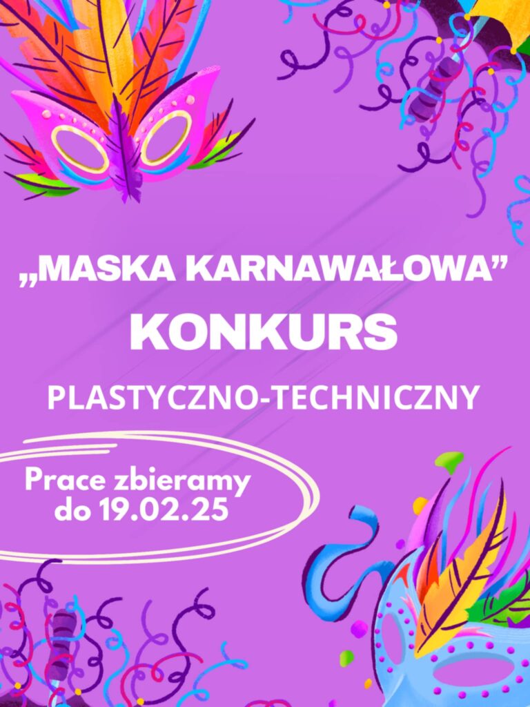 Zdjęcie do wpisu: Wewnątrzprzedszkolny konkurs na Maskę karnawałową